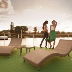 Отель VIPliving Houseboat Прага фитнесс-зал