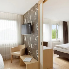Hotel Alpenblick 3* Стандартный семейный номер с различными типами кроватей фото 2