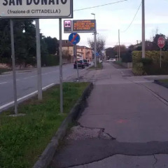 Отель Affittacamere Ai Fiori Читтаделла парковка