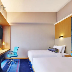 Отель Aloft Guangzhou Tianhe 3* Стандартный номер с различными типами кроватей фото 2
