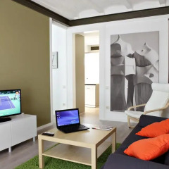 Апартаменты Habitat Apartments Pl. Espana Balconies Барселона интерьер отеля