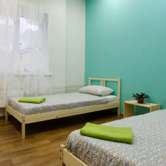 Хостел Воздух Красноярск Кровать в женском общем номере с двухъярусной кроватью фото 4