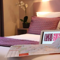 Pink Hotel 3* Стандартный номер с двуспальной кроватью фото 5