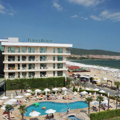 DIT Evrika Beach Club Hotel - All Inclusive 3* Стандартный номер с 2 отдельными кроватями фото 11
