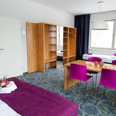 Отель City-herberge Dresden 3* Семейные номера Комфорт с двуспальной кроватью фото 3