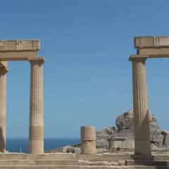 Отель Villa Lindos Muse пляж фото 2