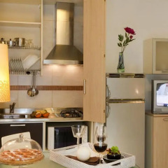 Отель Residence Il Tulipano 3* Студия с различными типами кроватей фото 14