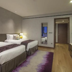 Отель Ascott Raffles City Chengdu Студия Делюкс с различными типами кроватей фото 2