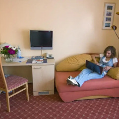 Hotel Am Alten Strom 3* Стандартный номер с различными типами кроватей фото 4