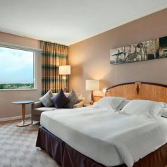 Отель Hilton Paris Charles De Gaulle Airport 4* Стандартный номер с различными типами кроватей фото 3