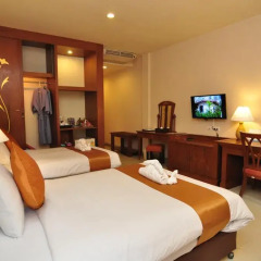 Отель Hyton Leelavadee Phuket 4* Улучшенный номер двуспальная кровать фото 2