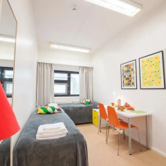Forenom Hostel Helsinki Pitajanmaki Стандартный номер с разными типами кроватей фото 4