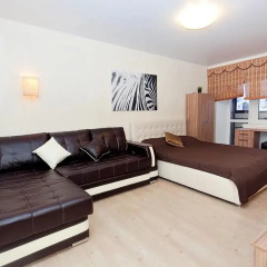 Апартаменты Apartments on Peterburgskaya Street комната для гостей