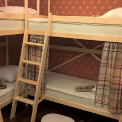 Гостиница Lucky Place Кровать в мужском общем номере с двухъярусной кроватью фото 3