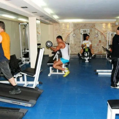 Отель Philoxenia Spa Hotel Греция, Пефкохори - отзывы, цены и фото номеров - забронировать отель Philoxenia Spa Hotel онлайн фитнесс-зал фото 2