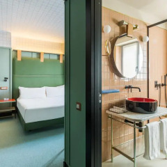 Отель Room Mate Giulia Стандартный номер с различными типами кроватей фото 9