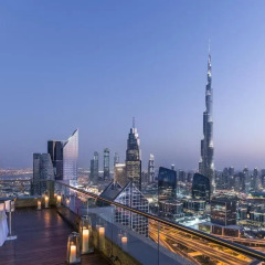 Shangri La Hotel Dubai балкон
