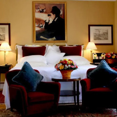 Grand Hotel Plaza 5* Представительский люкс с различными типами кроватей фото 14