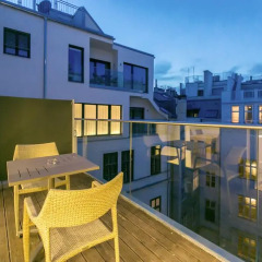 Апартаменты Wienwert Apartments Getreidemarkt Улучшенные апартаменты с различными типами кроватей