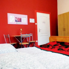 Budapest Budget Hostel Стандартный номер с различными типами кроватей (общая ванная комната) фото 4