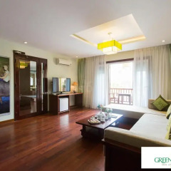 Отель Green Heaven Hoi An Resort and Spa 4* Люкс Премиум с различными типами кроватей фото 9