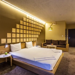 Art Hotel Simona 3* Студия с разными типами кроватей фото 5