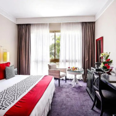 Отель Hôtel la Tour Hassan Palace 5* Улучшенный номер с различными типами кроватей фото 5