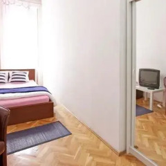 Отель City Rooms Стандартный номер с двуспальной кроватью (общая ванная комната) фото 17