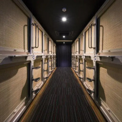 Tokyo Ariake Bay Hotel Капсула в мужском общем номере фото 9