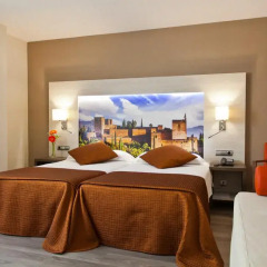 Hotel Corona De Granada 4* Стандартный номер с различными типами кроватей фото 9