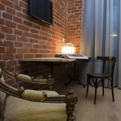 Дизайн-отель Brick 4* Люкс с различными типами кроватей фото 9