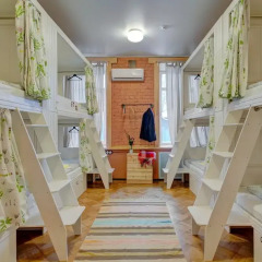 Good Mood Hostel Кровать в общем номере с двухъярусными кроватями фото 3