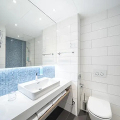 Отель Holiday Inn Express Berlin - Alexanderplatz 3* Стандартный номер с разными типами кроватей фото 4