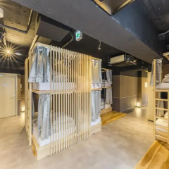 EAST57 ASAKUSABASHI - Hostel Кровать в общем номере с двухъярусной кроватью фото 2