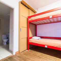 Отель Tallinn Backpackers Кровать в общем номере фото 4