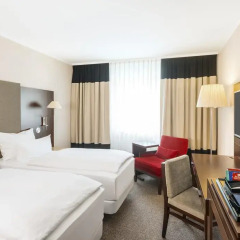 Hotel NH Düsseldorf City Nord 4* Стандартный номер разные типы кроватей фото 5