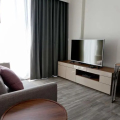 Отель The Deck Condo Patong Стандартный номер разные типы кроватей фото 5