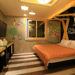 Haeundae Grimm Hotel 2* Номер Делюкс с различными типами кроватей фото 38