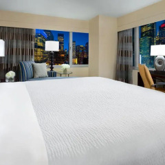 Отель Crowne Plaza Times Square Manhattan 4* Стандартный номер с двуспальной кроватью фото 6