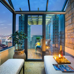 Отель Hangzhou Hua Chen International 4* Улучшенный номер с различными типами кроватей фото 5