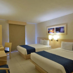 Отель City Express Playa del Carmen 2* Стандартный номер с двуспальной кроватью фото 4