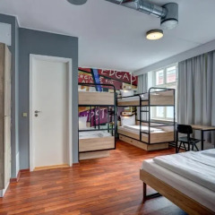 Отель Urban House Copenhagen by MEININGER 2* Стандартный номер с различными типами кроватей