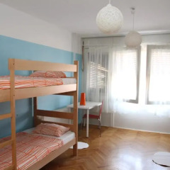 Zagreb Soul Hostel Кровать в женском общем номере с двухъярусной кроватью фото 11