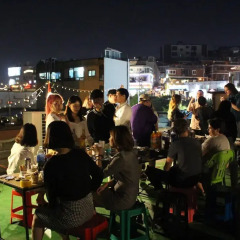 Pop @ Itaewon Boutique Guest House - Hostel Сеул приотельная территория