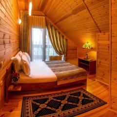 Hutor Hotel Шале разные типы кроватей фото 17