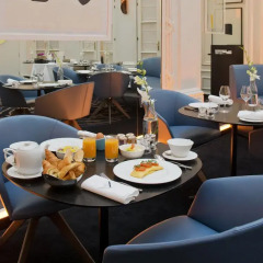 Отель Hôtel Vernet питание фото 2