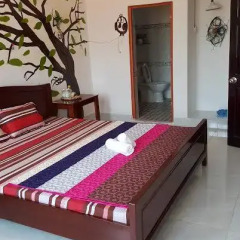 Little Home Hostel Nha Trang Улучшенный номер с различными типами кроватей фото 9