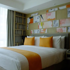 Отель Amari Residences Bangkok 4* Студия Делюкс с различными типами кроватей