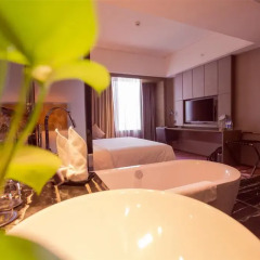 La Perle International Hotel 4* Улучшенный люкс с различными типами кроватей фото 7