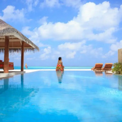 Отель Sun Aqua Vilu Reef бассейн фото 2